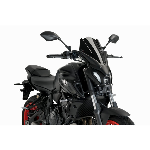 Puig Puig touring screen | black (opaque) | yamaha mt-07 2021>2024